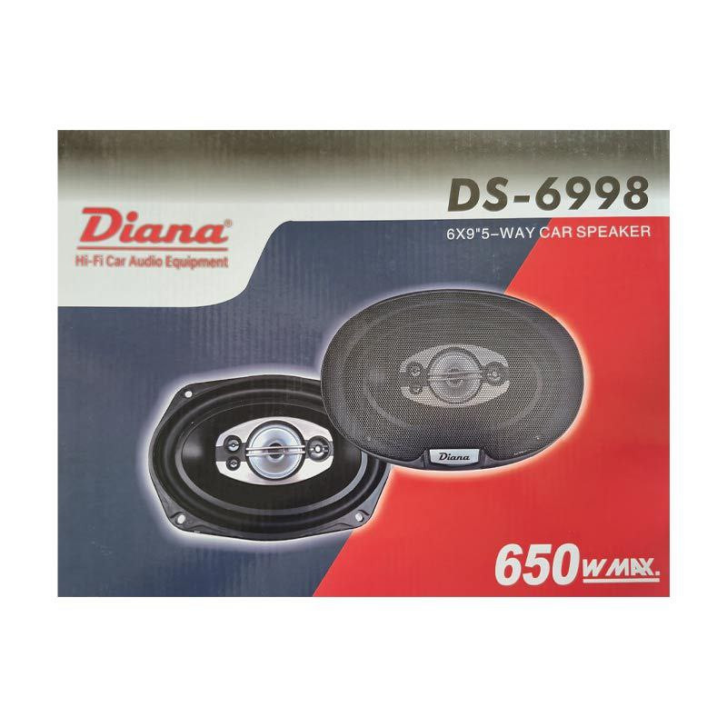 اسپیکر پشت خودرو دیانا مدل DS-6998 سایز 9*6 اینچ بسته دو عددی