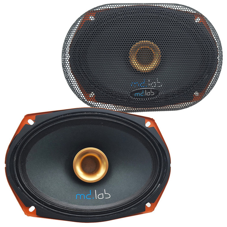 اسپیکر پشت خودرو ام دی لب مدل SP-6902 PRO سایز 6x9 اینچ بسته دوعددی