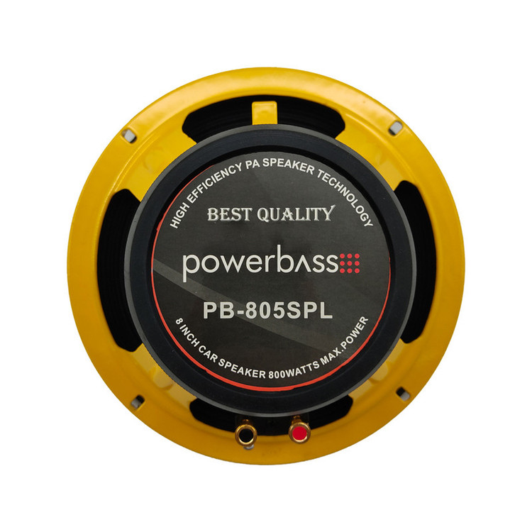 اسپیکر پشت خودرو پاوربیس مدل PB-805 SPL سایز 8 اینچ بسته دو عددی