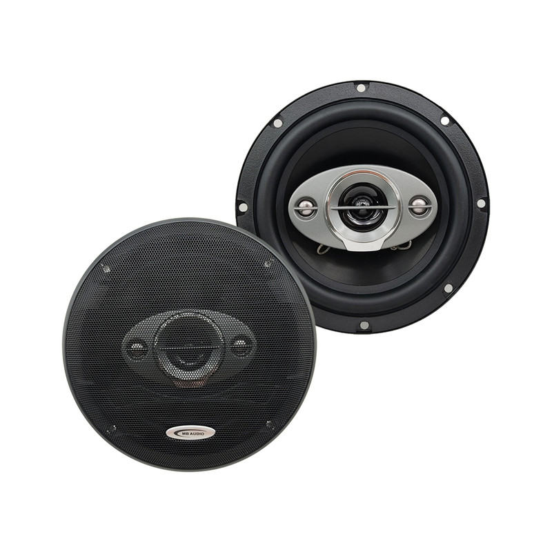 اسپیکر پشت و جلو خودرو ام بی آدیو مدل MB 1601 سایز 6.5 اینچ بسته دو عددی