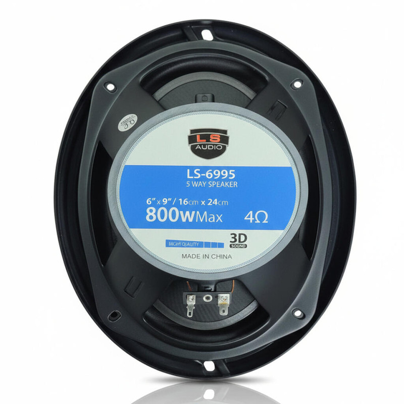 اسپیکر پشت خودرو ال اس آدیو مدل LS-6995 سایز 9*6 اینچ بسته 2 عددی