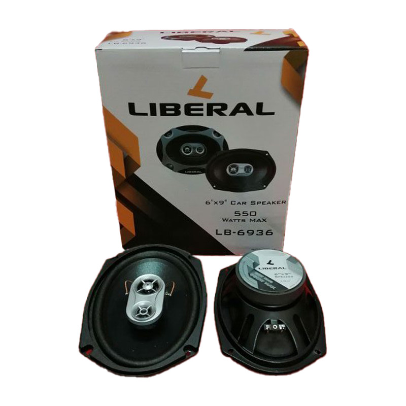 اسپیکر پشت خودرو لیبرال مدل Li-6936 سایز 6x9 اینچ بسته دوعددی