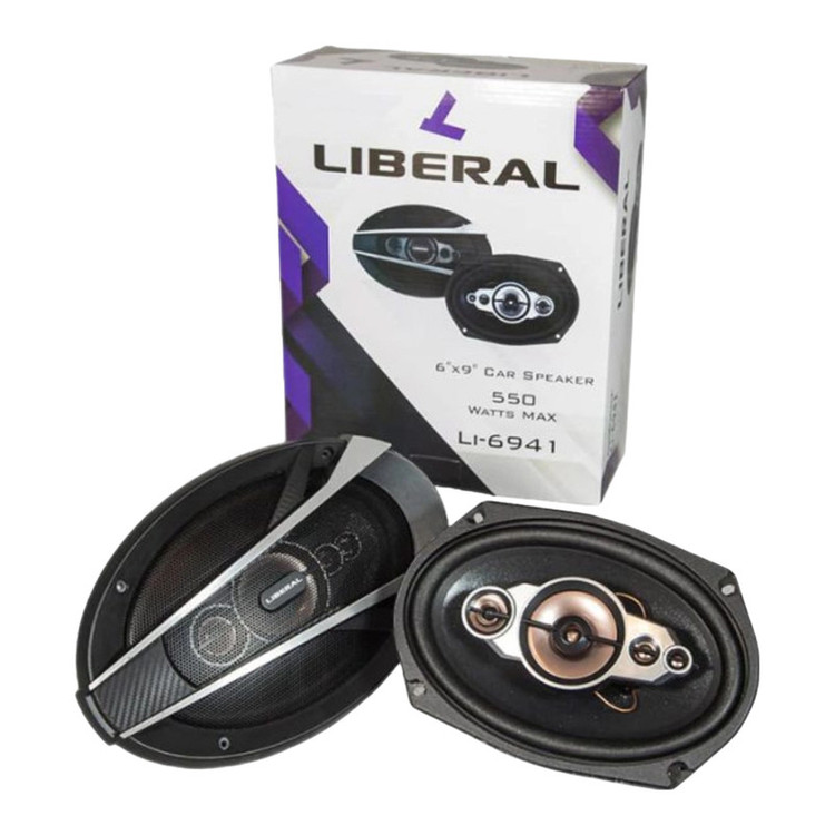 اسپیکر پشت خودرو لیبرال مدل Li-6941 سایز 6x9 اینچ بسته دوعددی