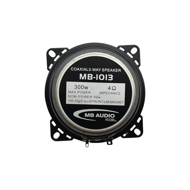 اسپیکر پشت و جلو خودرو ام بی آدیو مدل MB 1013 سایز 4 اینچ بسته دو عددی