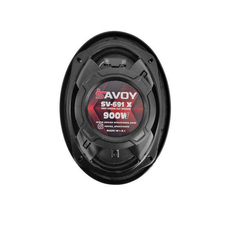 بلندگوی پشت خودرو ساووی مدل SV-691 X سایز 9*6اینچ بسته دو عددی