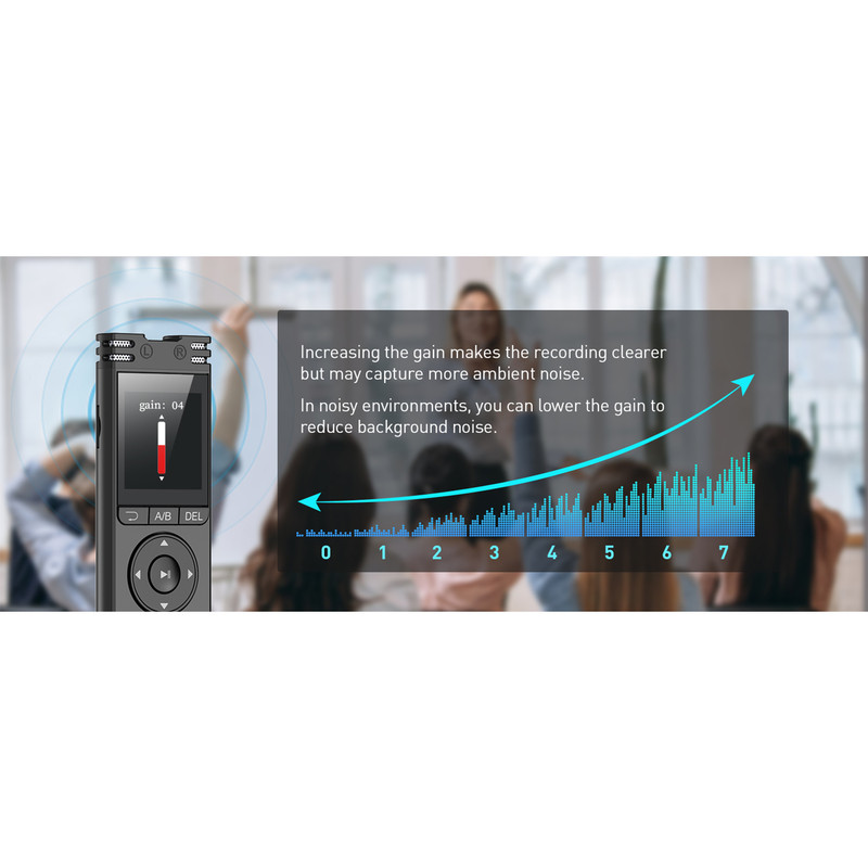 ضبط کننده دیجیتالی صدا آیریور مدل X07 32GB