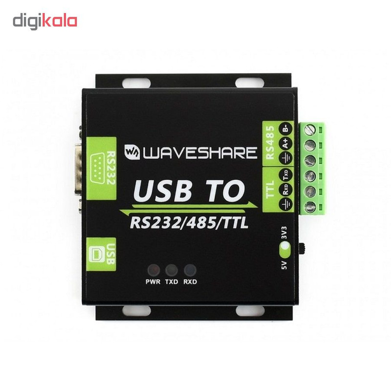 مبدل صنعتی USB به سریال ویوشیر مدل RS485/RS232/TTL
