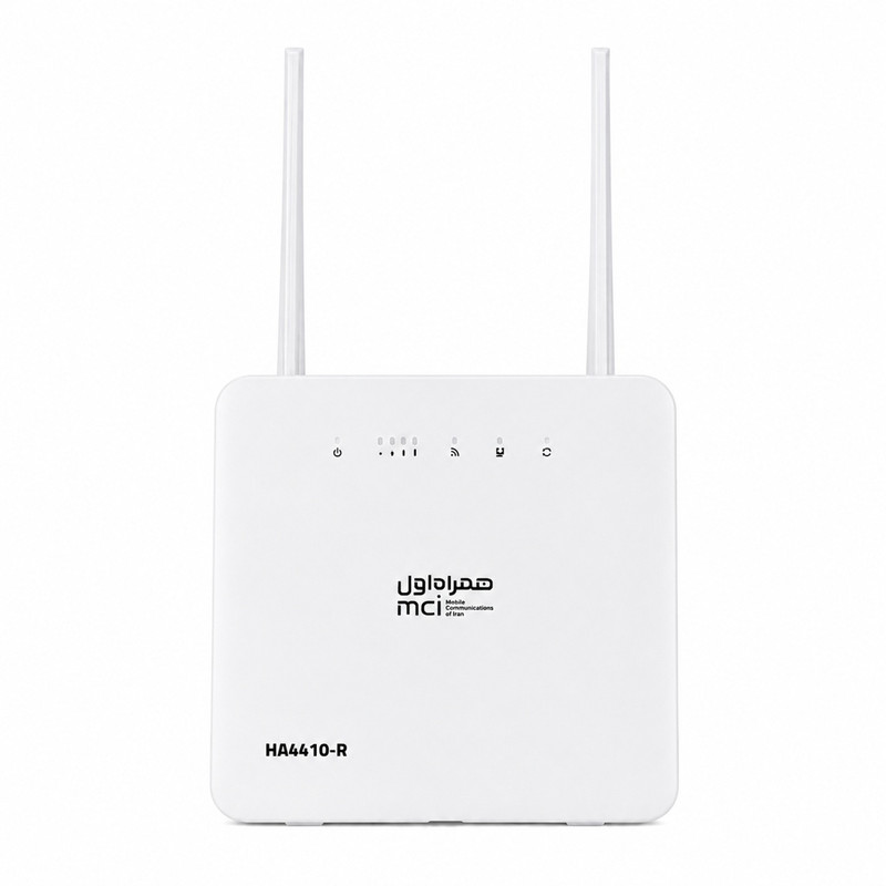 مودم 4G همراه اول مدل HA4410-R به همراه کارت فعالسازی سیمکارت اعتباری و 300 گیگابایت اینترنت هدیه 365 روزه