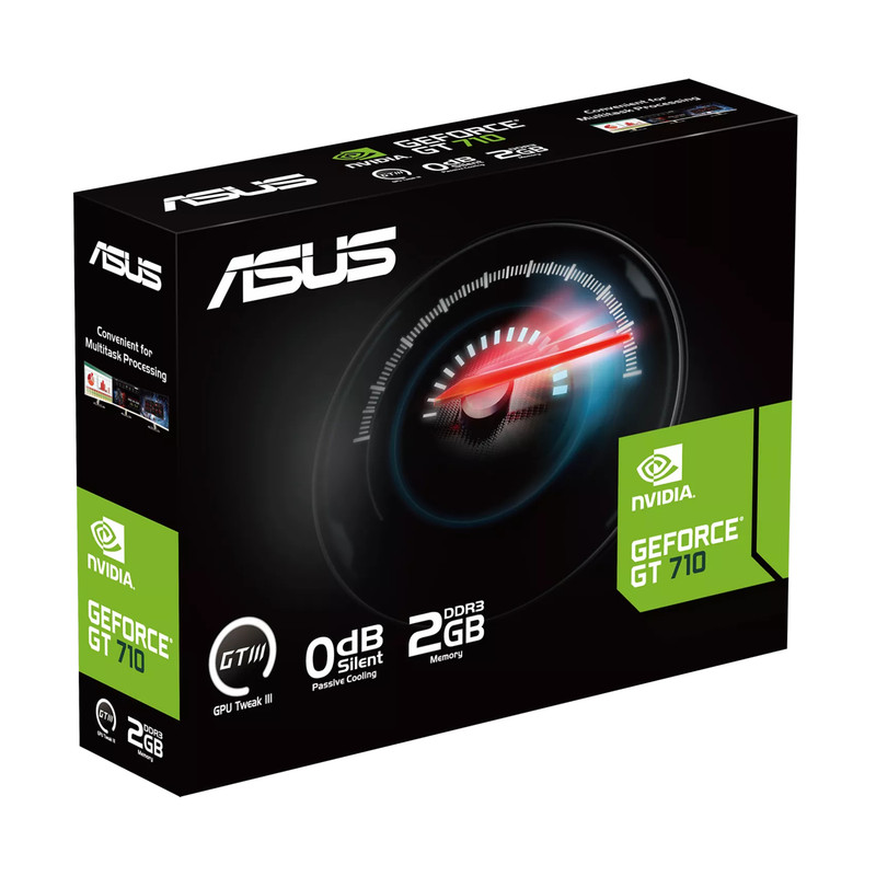 کارت گرافیک ایسوس مدل GeForce GT 710-SL-2GD3-BRK-EVO