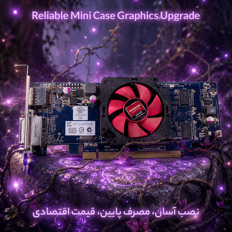 کارت گرافیک ای ام دی مدل HD 7470 minicase