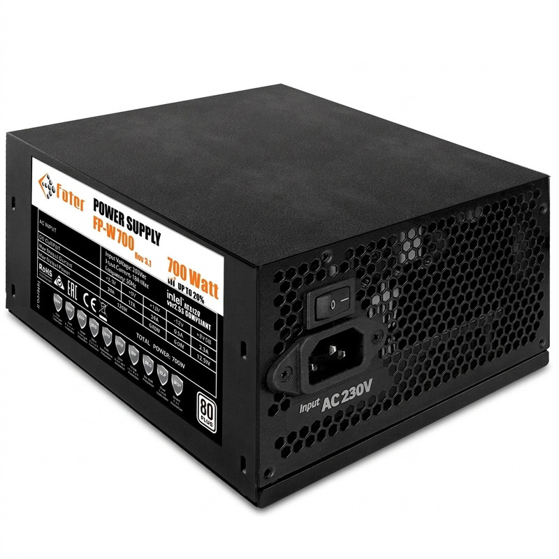 منبع تغذیه کامپیوتر 700 وات فاطر مدل FP-W700 80Plus 700W