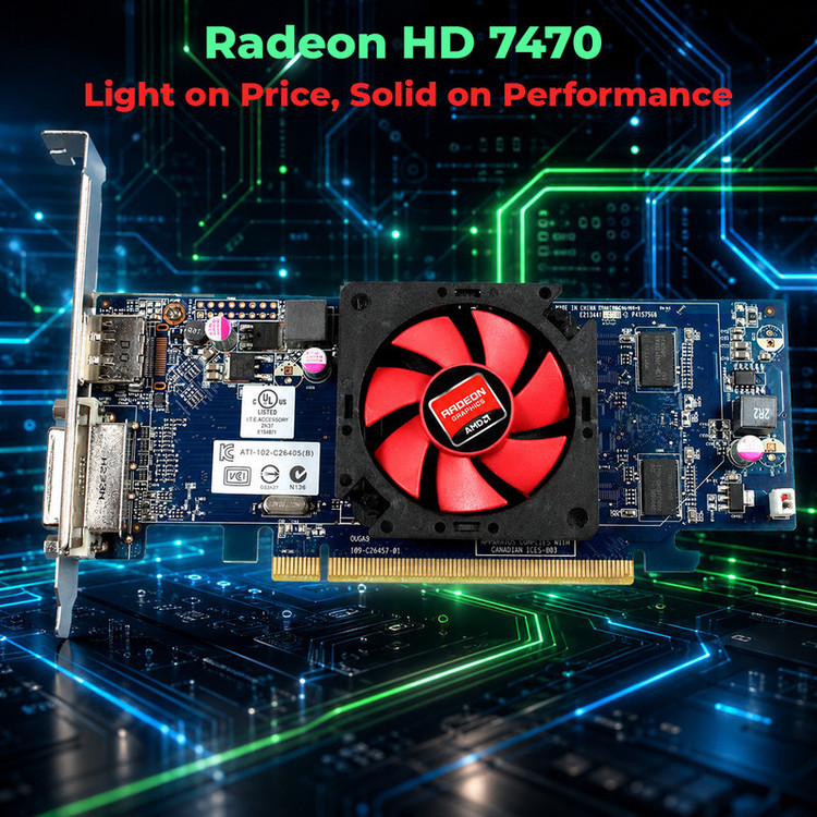 کارت گرافیک ای ام دی مدل Hd7470 desktop PC