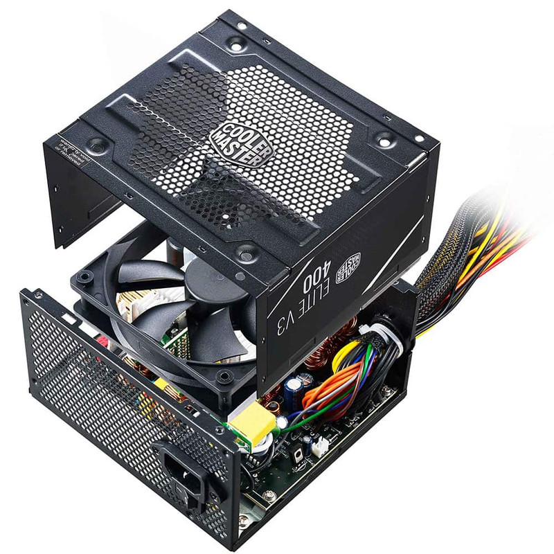 منبع تغذیه کامپیوتر کولر مستر مدل ELITE 400W - V3