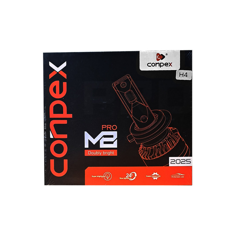 هدلایت کانپکس مدل M8 Pro (2025) پایه H4 بسته ۲ عددی