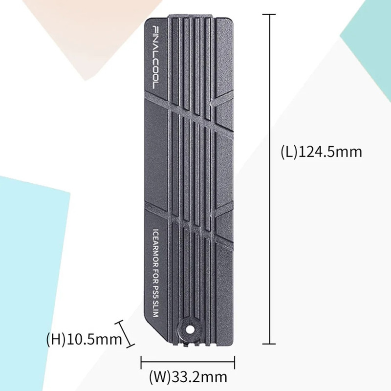 خنک کننده پلی استیشن 5 اسلیم مدل finalcool SSD NVMe PS5 Slim