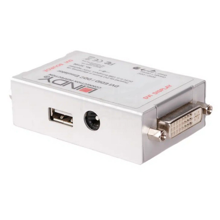 شبیه ساز EDID/DDC برای نمایشگرهای DVI-I لیندی مدل 32106