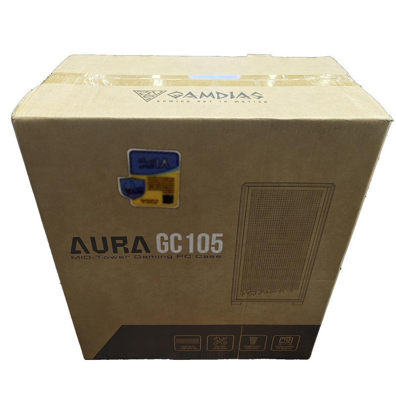 کیس کامپیوتر گیمینگ گیم دیاس مدل AURA GC105