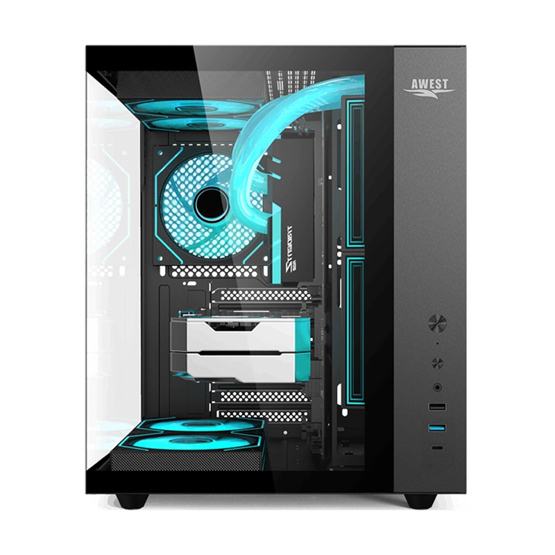 کیس کامپیوتر گیمینگ اوست مدل AQ15B