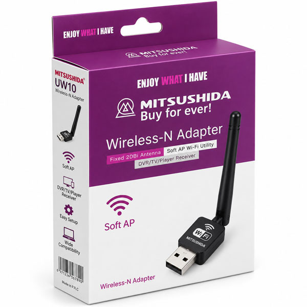 کارت شبکه USB میتسوشیدا مدل UW10