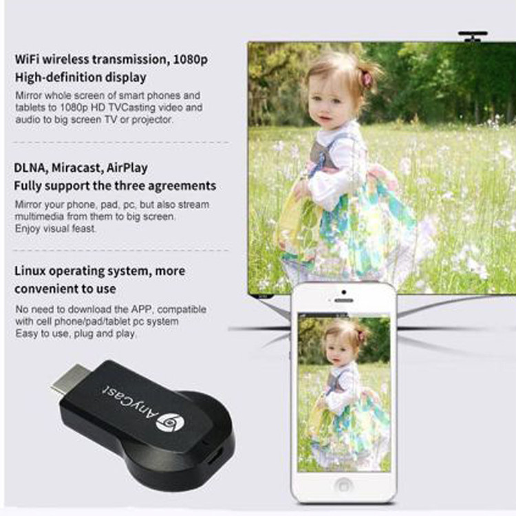 مبدل انتقال دهنده تصویر HDMI آنی کست مدل M_4_PLUS