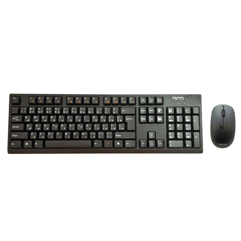 کیبورد و موس بی سیم تسکو مدل TKM 7019W