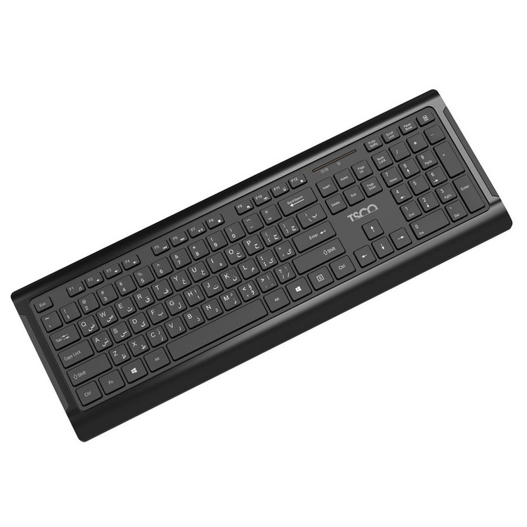 کیبورد و ماوس بی سیم تسکو مدل TKM 7023W
