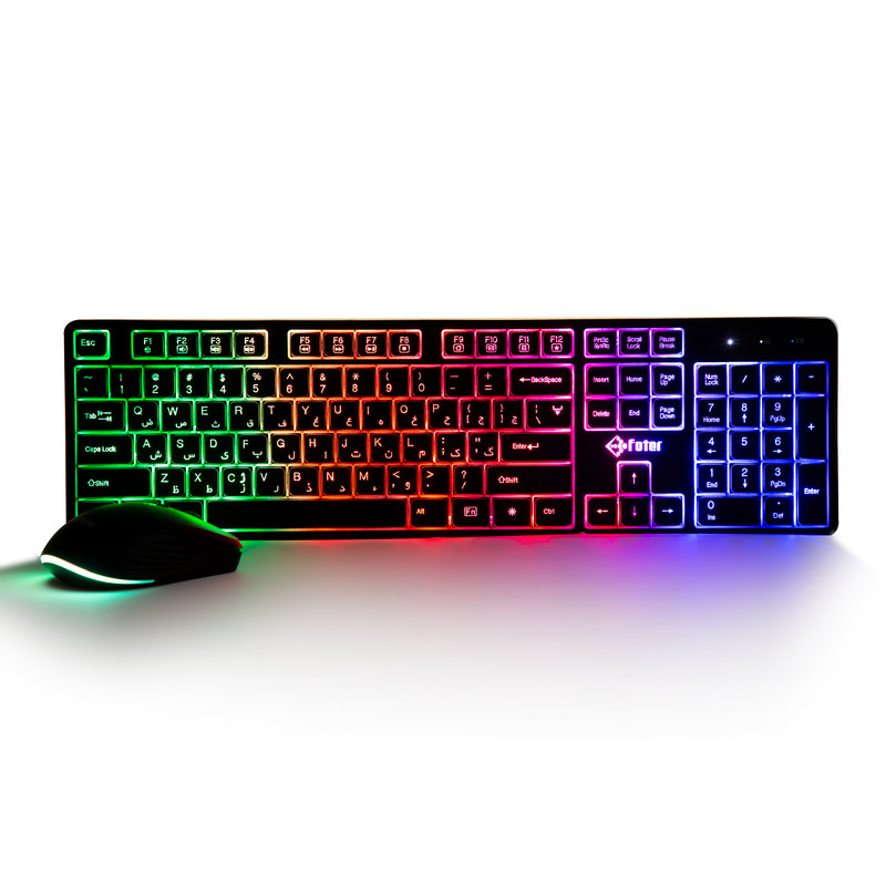 ست گیمینگ فاطر مدل CWR-7000 Keyboard & Mouse
