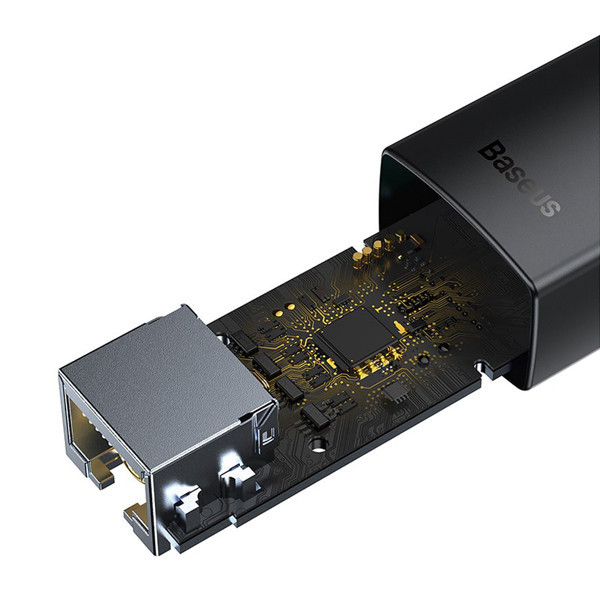 مبدل USB به LAN باسئوس مدل WKQX0000 100Mbps