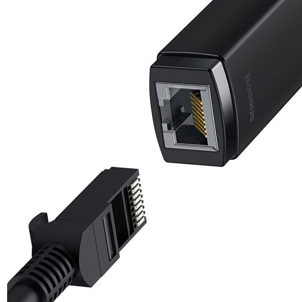 مبدل USB به LAN باسئوس مدل WKQX0000 100Mbps