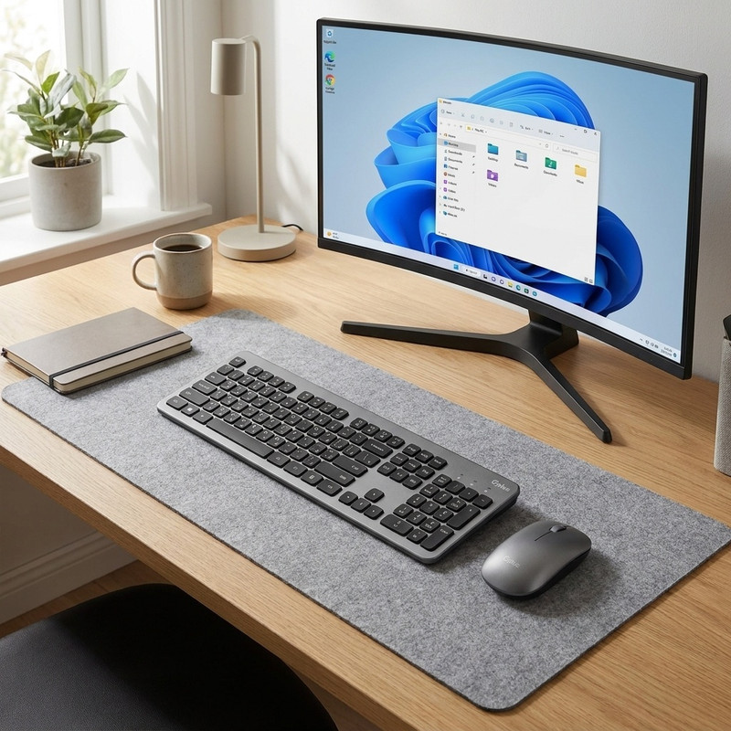 کیبورد و ماوس بی سیم جی پلاس مدل GMK-C360D