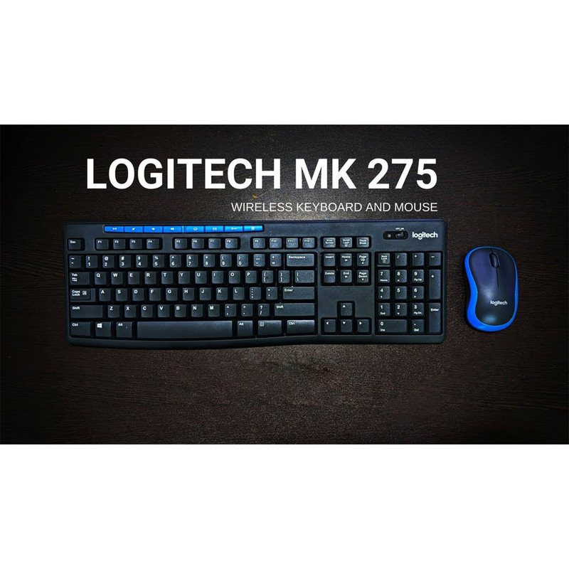 کیبورد و ماوس بی سیم لاجیتک مدل MK275