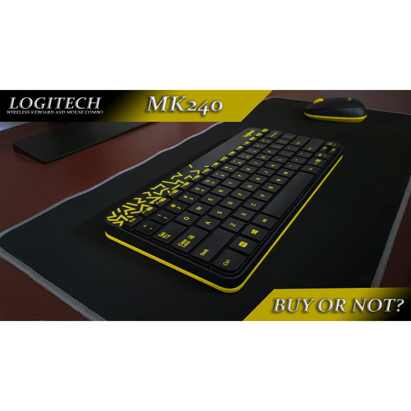 کیبورد و ماوس بی سیم لاجیتک مدل MK240