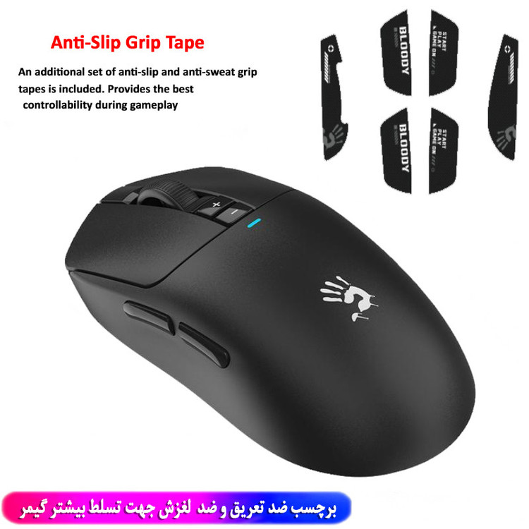 ماوس گیمینگ دوگانه بیسیم و باسیم ای فورتک مدل R72_ULTRA