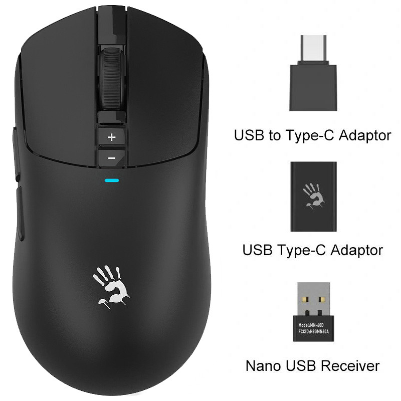 ماوس گیمینگ دوگانه بیسیم و باسیم ای فورتک مدل R72_ULTRA