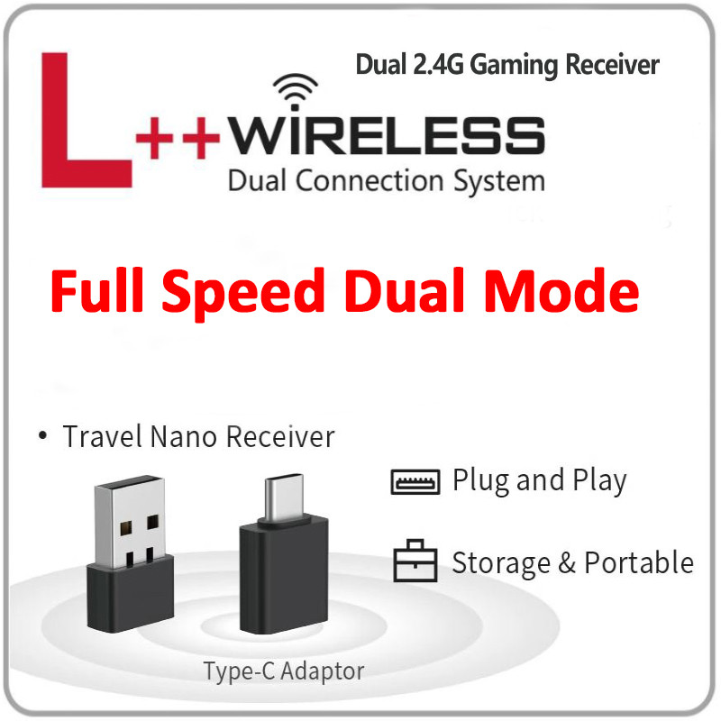 ماوس گیمینگ دوگانه بیسیم و باسیم ای فورتک مدل R72_ULTRA