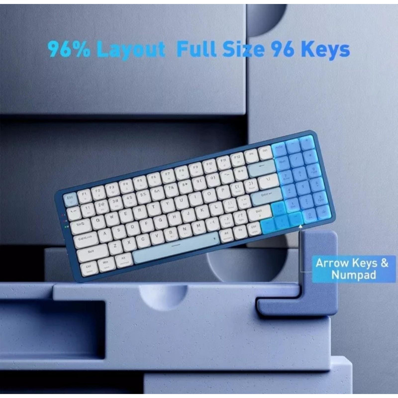 کیبورد گیمینگ ردراگون مدل EVA PRO K684 WB RGB