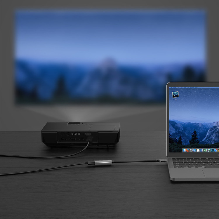 مبدل USB-C به HDMI لنشن کد CU607H