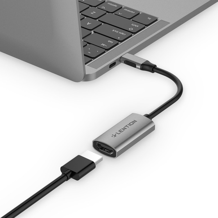 مبدل USB-C به HDMI لنشن کد CU607H
