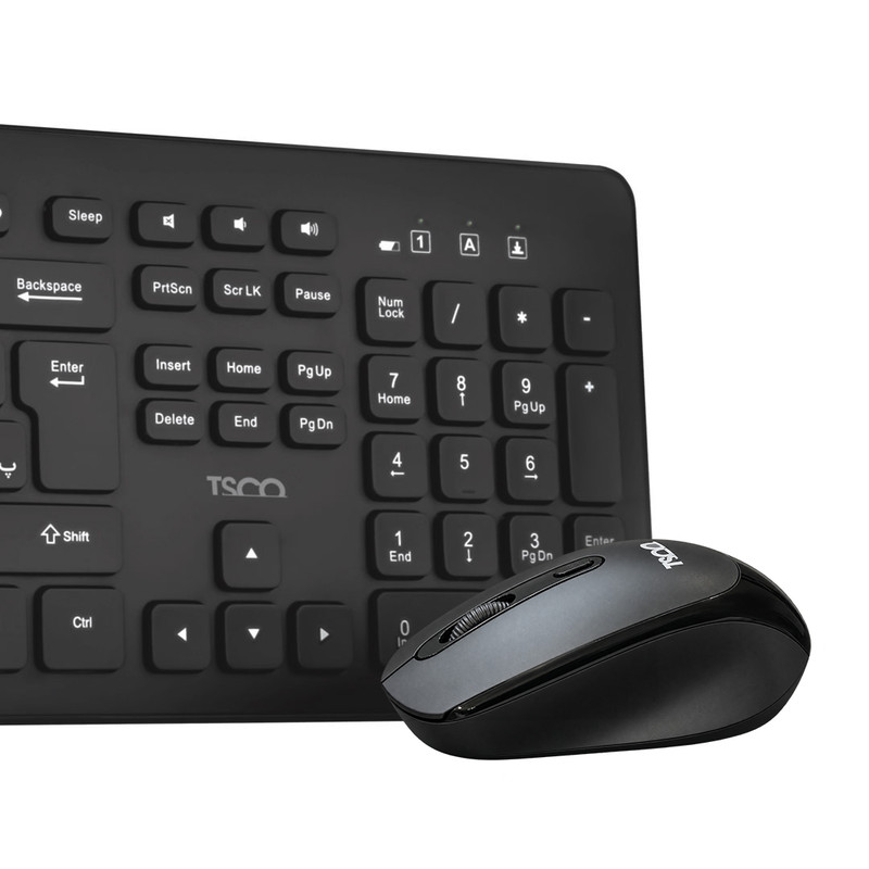 ست کیبورد و ماوس بی سیم تسکو مدل TKM 7011W