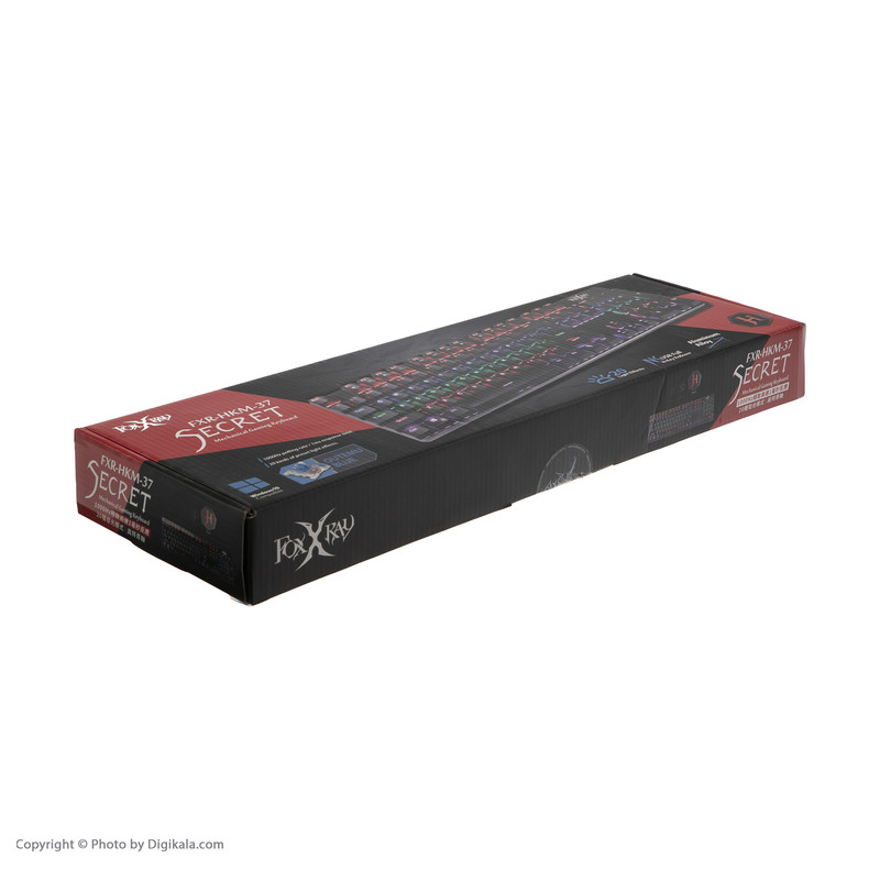 کیبورد مخصوص بازی فاکس ری مدل FXR-HKM-37