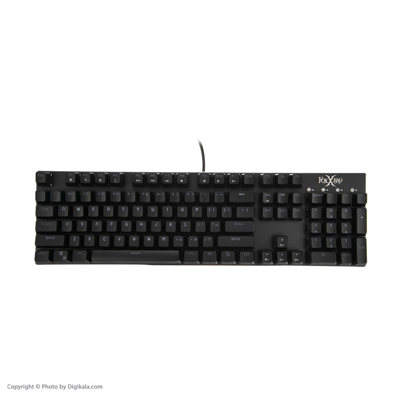 کیبورد مخصوص بازی فاکس ری مدل FXR-HKM-37