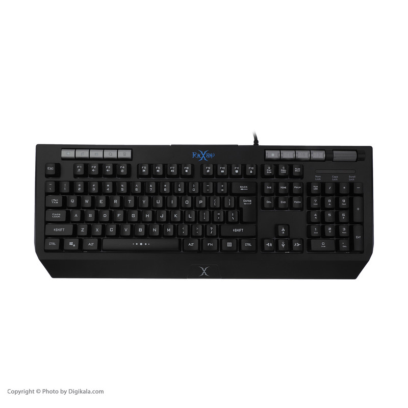 کیبورد مخصوص بازی فاکس ری مدل FXR-SKL-76
