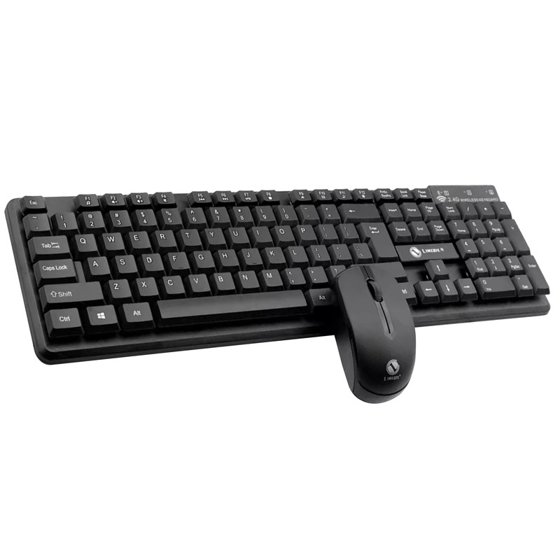 کیبورد و موس بی سیم لایماید مدل WIRELESS-W200 کد 2024