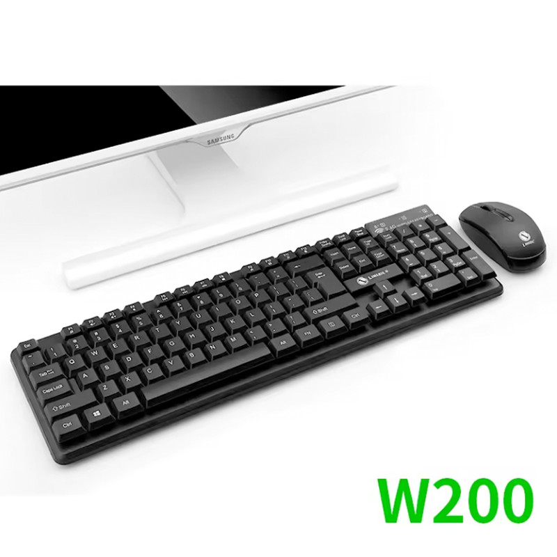 کیبورد و ماوس بی سیم لایماید مدل SUIT-W200 کد 2.4GHZ