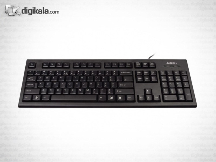 کیبورد و ماوس باسیم ای فورتک مدل KR-8520D