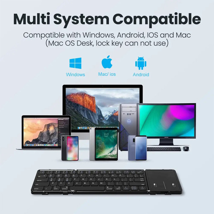 کیبورد مدل تاشو K400