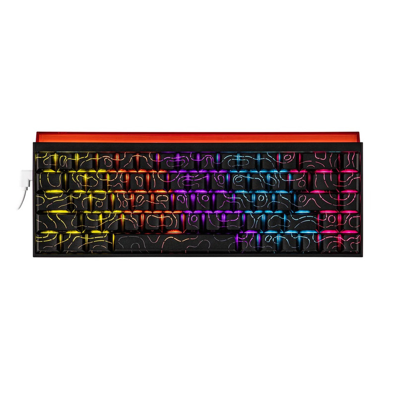 کیبورد با سیم آجز مدل NK68 Mixed Light Mechanical