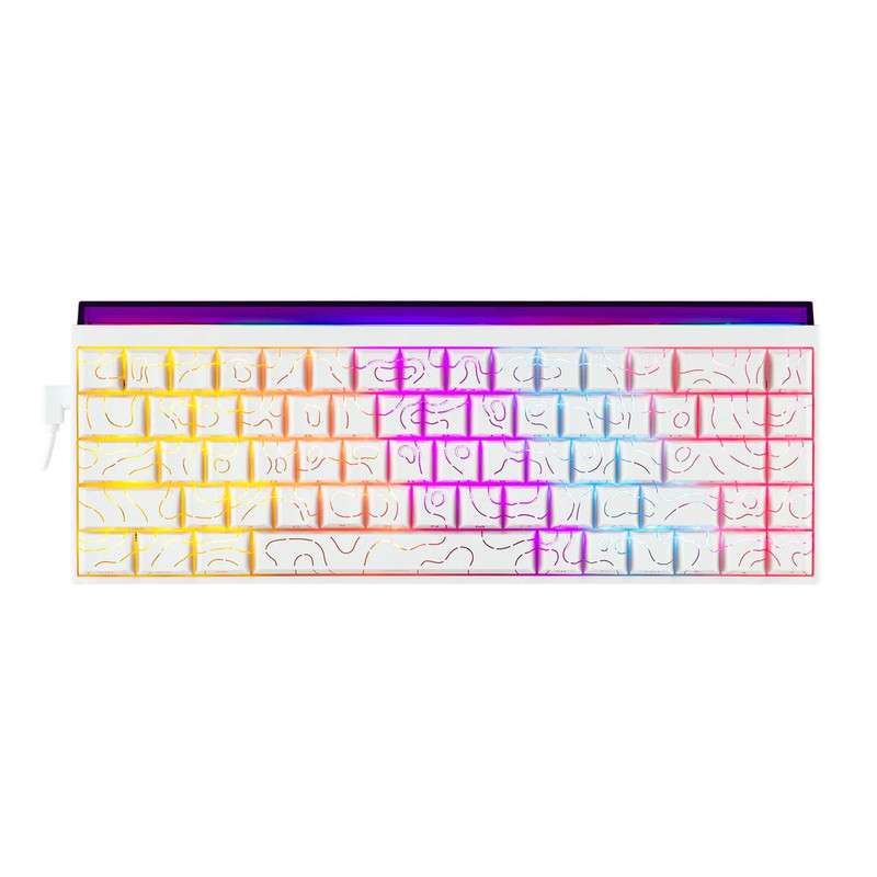 کیبورد با سیم آجز مدل NK68 Mixed Light Mechanical