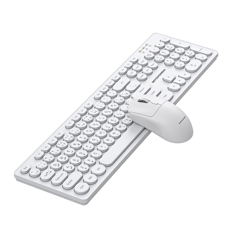 کیبورد و ماوس بی سیم میتسوشیدا مدل KC-AN500