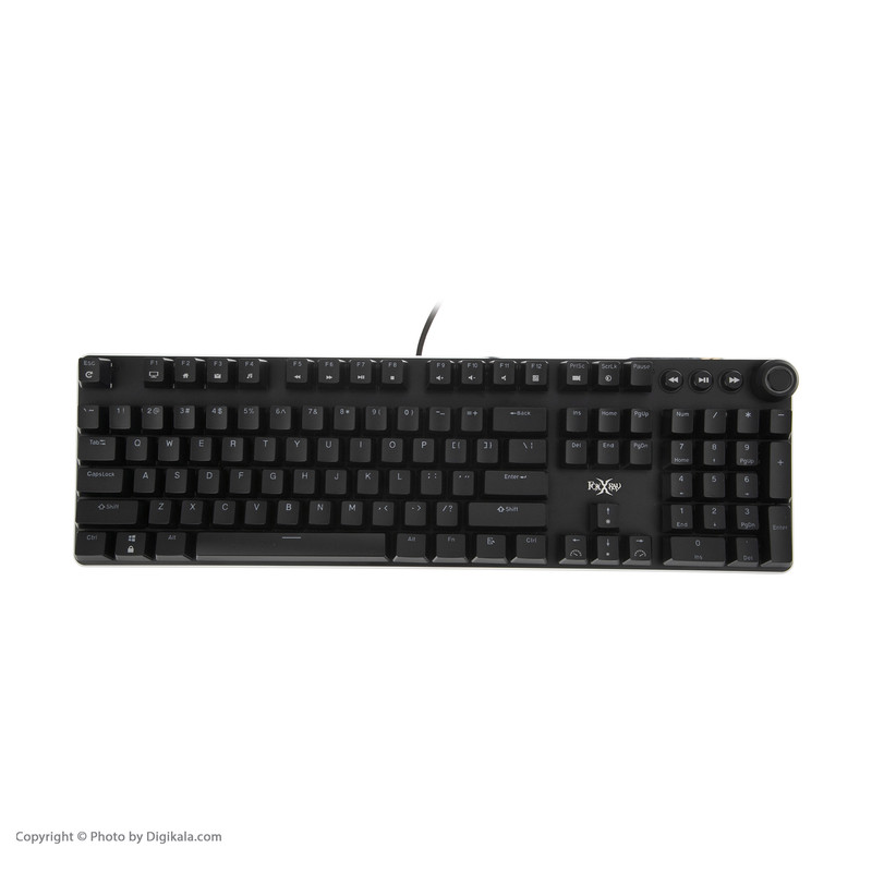 کیبورد مخصوص بازی فاکس ری مدل FXR-HKM-61